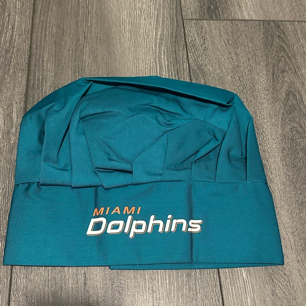 Miami Dolphins Teal Chef Hat